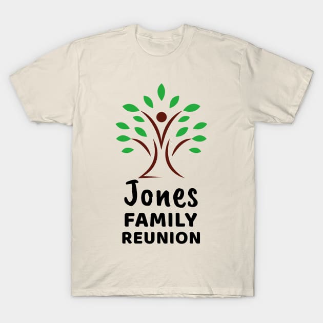 Jones Reunion T-Shirt by Preston James Designs